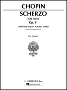 Scherzo, Op. 31 in B<i>b</i> Minor Piano Solo