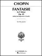 Fantasie, Op. 49 in F Minor Piano Solo