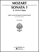 Sonata No. 1 in F K332 Piano Solo