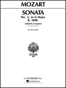 Sonata No. 5 in G Major K189H/283 Piano Solo