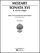 Sonata No. 16 in A Major K331 Piano Solo