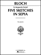 5 Sketches in Sepia Piano Solo
