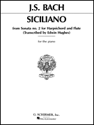 Siciliano Sonata No. 2 Piano Solo