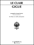 Gigue Flute and Piano