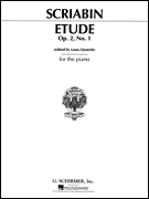 Etude in C<i>#</i> Minor, Op. 2, No. 1 Piano Solo