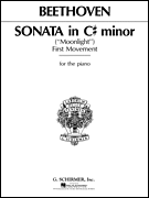 Sonata in C<i>#</i> Minor, Op. 27, No. 2 (“Moonlight”) Piano Solo