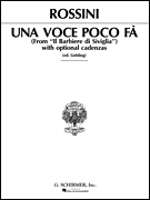 Una voce poco fa (from <i>Il barbiere di Siviglia</i>) Voice and Piano