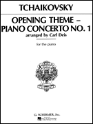 Concerto No. 1 (Opening) Piano Solo