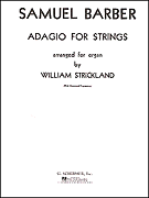 Adagio for Strings, Op. 11 Organ Solo