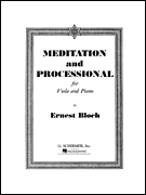 Meditation and Processional Viola and Piano