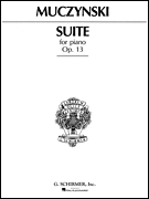 Suite, Op. 13 Piano Solo