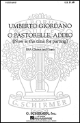 Product Cover for O Pastorelle, Addio Now Is the Time for Parting  Choral  by Hal Leonard