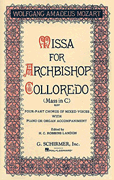 Missa for Archbishop Colloredo (Mass in C, K.337) SATB