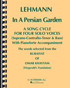 In a Persian Garden Voice and Piano