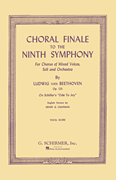 Choral Finale to the Ninth Symphony SATB