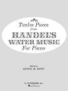 12 Pieces from Water Music Piano Solo