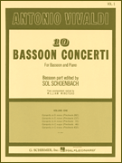 10 Bassoon Concerti, Vol. 1 Bassoon with Piano Accompaniment
