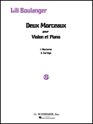 2 Morceaux: Nocturne and Cortège Violin and Piano