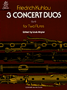 3 Concert Duos, Op. 10b Flute