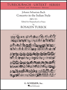 Concerto in the Italian Style (Urtext Edition) Harpsichord or Piano Solo