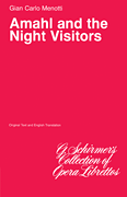 Amahl and the Night Visitors Libretto