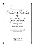 Sixteen Chorales Bb Clarinet II Part