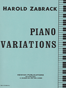PIANO VARIATIONS Piano Solo