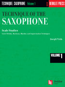 Technique of the Saxophone – Volume 1 Scale Studies