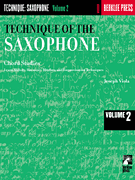 Technique of the Saxophone – Volume 2 Chord Studies