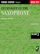 Technique of the Saxophone – Volume 3 Rhythm Studies