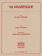 1st Arabesque (set) Organ/ Piano Duet