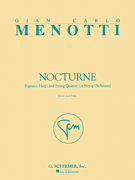 Nocturne Op. 54, No. 4 Score and Parts