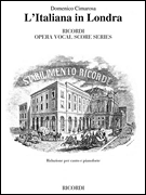 L'italiana in Londra Vocal Score