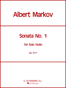 Sonata No. 1 Violin Solo