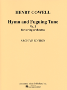 Hymn & Fuguing Tune No 2 Str Orch  Score