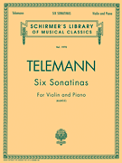 Six Sonatinas Schirmer Library of Classics Volume 1970<br><br>Violin and Piano