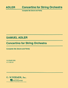 Concertino for String Orchestra Score and Parts
