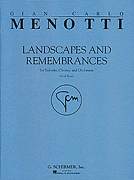 Landscapes & Remembrances SATB