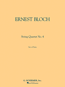 String Quartet No. 4 Parts Only