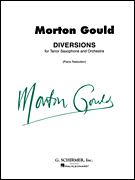 Diversions for Tenor Saxophone and Piano Score and Parts