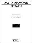 Epitaph Voice and Piano
