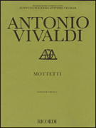 Mottetti (Motets) Critical Edition Score