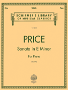 Sonata in E minor Schirmer Library of Classics Volume 2023<br><br>Piano Solo