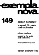 Concerto for Viola and Orchestra Full Score