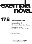 Concerto No. 2 for Cello and Orchestra Full Score
