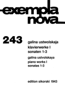 Sonatas, Nos. 1–3 Piano Solo