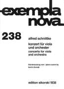 Concerto for Viola and Orchestra Piano Reduction