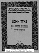 Alfred Schnittke – Concerto Grosso for Two Violins, Harpsichord (also Piano) and String Orchestra<br><br>Study Score