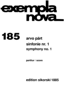 Symphony No. 1 Full Score