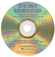 The First Book of Mezzo-Soprano/Alto Solos Accompaniment CDs (Set of 2)